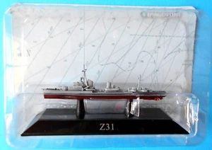 Die Cast Navi Von Krieg Z31 Zerstörer 1936 ( Mob) - 1/1250 DEAGOSTINI [64] - Bild 1 von 1