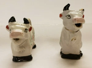 Milchkännchen, 2er Set, Mini Kuh Made in Japan, handbemalt Vintage, (C70) - Bild 1 von 9