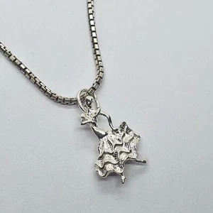 Vintage Sterling Silver Pendant Tango Flamenco Traje de Gitana Spanish Dancer - Picture 1 of 10