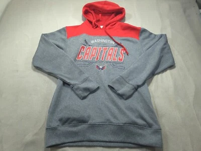 Washington Capitals Sudadera con Capucha Mediana Sudadera Pullover Suéter Hockey Para Hombres Foto 1 de 4