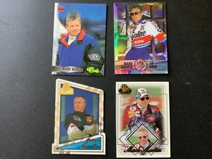 LOT OF (4) ASST MARK MARTIN NASCAR RACING CARDS-PRESS PASS/Classic - Bild 1 von 2