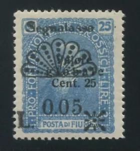 1921 Fluss 25 Cent. himmlische Steuermarken überdruckt Neu ** - Bild 1 von 1