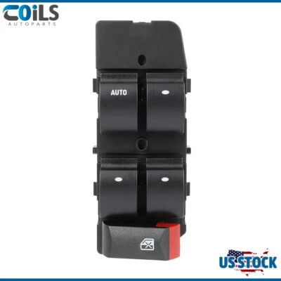 Interruptor principal de ventana eléctrica para Chevrolet Cobalt 2005-2009 2010 sedán de 4 puertas Foto 1 de 4