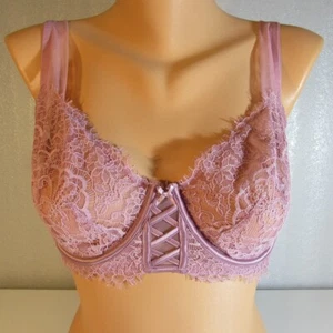 Victoria's Secret Dream Angels No Padding Underwire Push Up Pink 34DDD NWOT - Picture 1 of 8