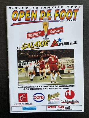 1993 HT Amneville - ZSKA Moskau, 1. FC Kaiserslautern, Saarbrücken, S.A. Epinal - Bild 1 von 4