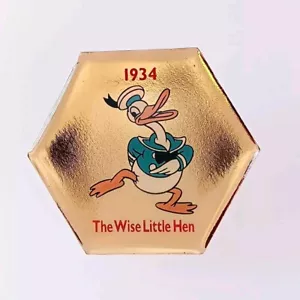 Donald Duck Disney × Dai-ichi Life 100th Lottery Winner Pin Badge From Japan - Bild 1 von 7
