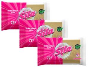 Laundry Soap 72% Sila 3 x 200 G Household Soap Soft Soap DDR