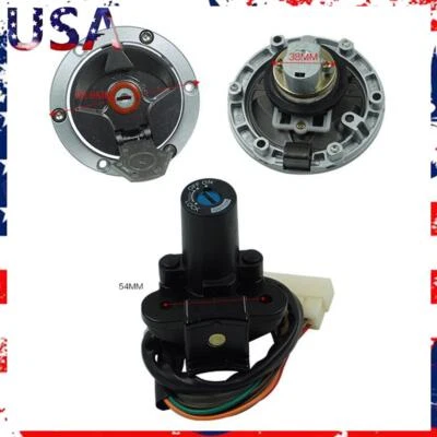 Set Ignition Switch Lock Gas Cap For Kawasaki Ninja 300 EX300A 2014-2015 Direct Foto 1 de 4