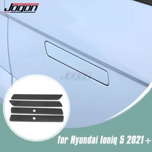 Matte Carbon For Hyundai Ioniq 5 2022+ Door Handle Trim Scratch Protector N Line - Bild 1 von 14