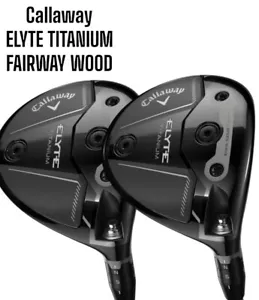 Callaway ELYTE TITANIUM 2025 Fairway Wood set 3W & 5W / TENSEI GREEN 60 S - Picture 1 of 5