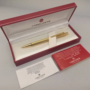 CARAN D'ACHE ECRIDOR VERGOLDETER DRUCKBLEISTIFT 0,7 MM TOP IN BOX SELTEN - Bild 1 von 11