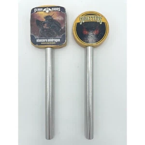 Clown Shoes & Squatters Beer Tap Handles Blaecorn Unidragon Outer Darkness - Imagen 1 de 7