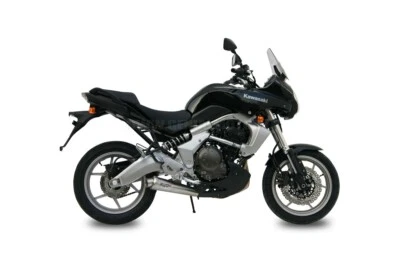 Silenciador de escape Mivv X-cono acero inoxidable para Kawasaki Versys 650 2006 > 2014 Foto 1 de 4