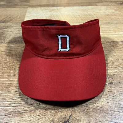 Gorra de béisbol Richardson Pro sombrero visera ajustable con correa bolsas de suciedad rojas Foto 1 de 4