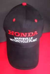 Men's~OTTO~HONDA~Marysville Motorcycle Plant~Hat~30 Years~OS~Black/Red/White - Picture 1 of 7