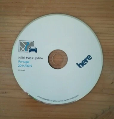 CD Navigation PORTUGAL 2014/2015 BMW MK1 MK2 MK3 MK4 OPEL CD 70 Navi HERE - Bild 1 von 2