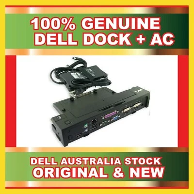 Dell PR02X Docking Station Dock For E5400 E6400 E4200 E-Port Plus II New USB 3.0 - image 1 of 2