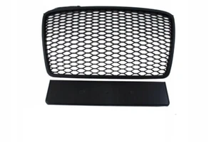 FRONT SPORT GRILL M-4405 AUDI A4 B7 RS-STYLE BLACK 2004-2008 - Picture 1 of 3