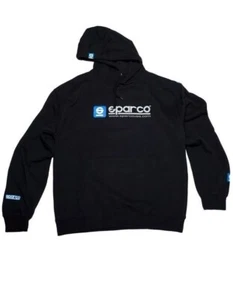 SPARCO SWTSHRT HOODED WWW BLACK MED - SP03100NR2M - Picture 1 of 1