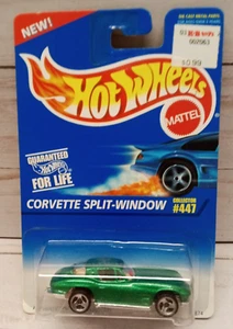 VTG 1996 NOS HOT WHEELS #447 1979 Corvette Split - Window Green - Picture 1 of 3