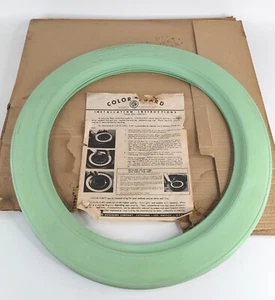 RARE Autoware COLOR GARD 15x3" WIDE WHITE WALL PORT A WALL INSERT TRIM SET 4PCS - Bild 1 von 10