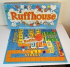 Ruffhouse Board Game Parker Brothers Preowned Box damage complete 1980 Vintage