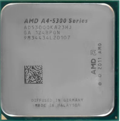 Processor CPU AMD A4-SERIES A4-5300 AD5300OKA23HJ 3.4GHZ Socket AM2 64-BIT - Image 1 of 2