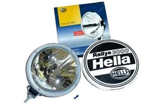 12v/24v 2x Hella Rallye 3000 FF Driving Spot Lamp Adjustable Mounting Bracket(U) - Foto 1 di 5