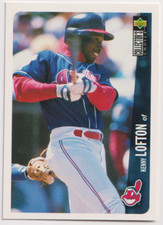 1996 Upper Deck Collector's Choice #127 Kenny Lofton Cleveland Indians