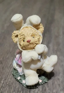 Bear In Bunny Suit Figurine - Picture 1 of 4