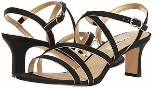 Nina Womens Genaya Open Toe Special Occasion Strappy Sandals