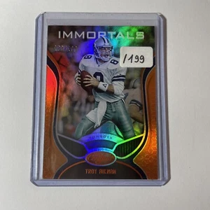 2019 Certified Immortals Mirror Orange /199 Troy Aikman #128 HOF - Bild 1 von 4