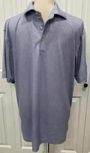 Peter Millar Summer Comfort Mens M All Over Graphic Performance Stretch Golf - Picture 1 of 7