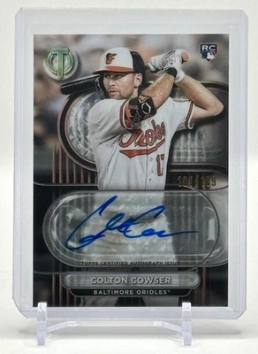 2024 Topps Tribute - Tribute Autographs Colton Cowser #TA-CC /199 RC Auto - Image 1 of 2