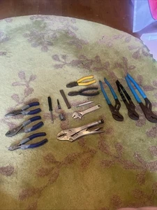 Pacchetto attrezzi usati cobalto, artigiano, varietà - Foto 1 di 11