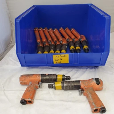 Lote de 10 Herramientas Neumáticas Destornillador Neumático Empuñadura Pistola Industrial LOTE-1 Foto 1 de 4