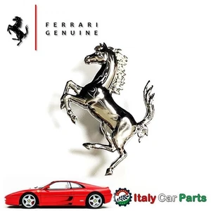 Ferrari F355 Genuine Front Cavallino Rampante Horse Emblem Badge P/N 64122300 - Bild 1 von 3