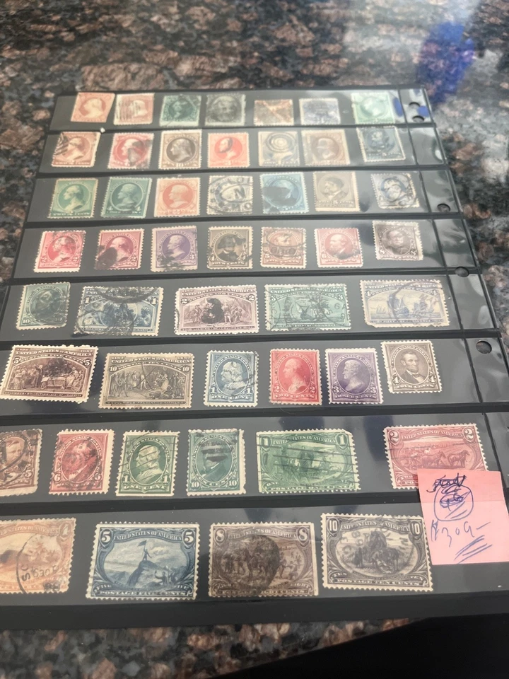 usa stamps 19th century collection lots - Image 1 of 1
