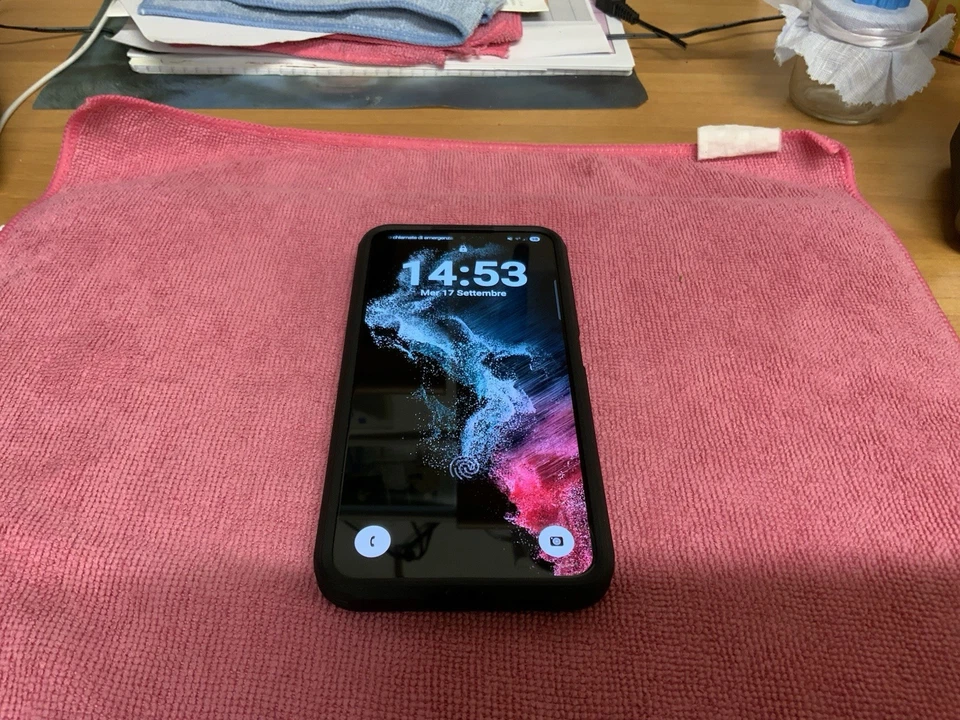 Samsung Galaxy S22+ 5G SM S906U Snapdragon Android 16 128GB 6.6" NERO Sbloccato - Immagine 1 di 4