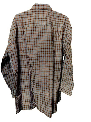 Tattersall London L/S Cuello Punta Hombre Camisas Cuello 17 1/2...32/33 Foto 1 de 3