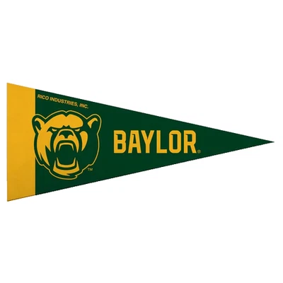 Baylor Bears Mini Pennant 4”x9" NCAA College Big 12 Wall Felt Flag Dorm - Image 1 of 4