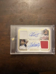 Chipper Jones And John Smoltz Topps 2023 Dual Auto Relic. - Picture 1 of 2