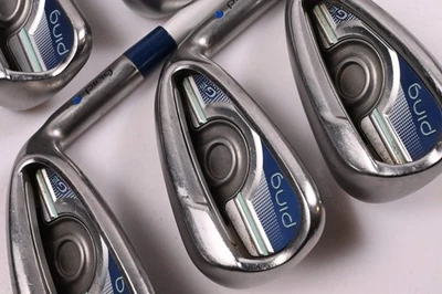 Ladies Ping G Le Irons / 6-PW / Blue Dot / Ladies Flex Ping ULT 230 Shafts - Image 1 of 4