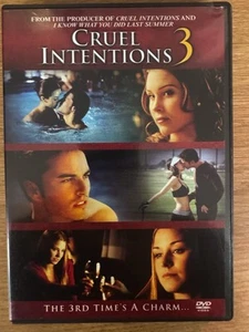 CRUEL INTETIONS 3 DVD 2004 Kerr Smith AS NEW! *Region 1* - Picture 1 of 2