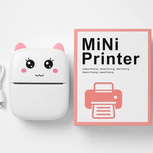 Tragbarer Mini-Thermodrucker - BT Instant Printing - Inkless, für Fotos, Ethik - Bild 1 von 6