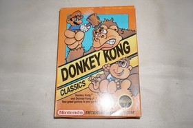 Donkey Kong Classics (Nintendo NES) Complete in Box CIB