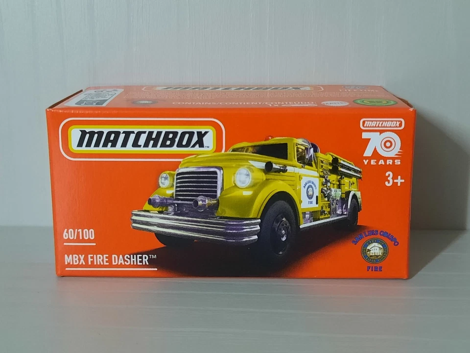 Matchbox 2023 Mattel MBx Fire Dasher 60/100 Box Modellino 1/64 - Immagine 1 di 1