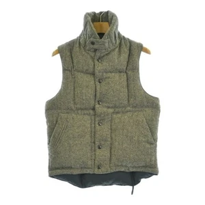 Engineered Garments Down Jacket Vest Gray XS Men's Used #EK BDA - Picture 1 of 7