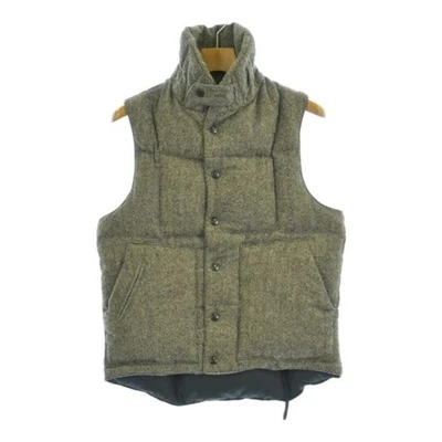 Engineered Garments Down Jacket Vest Gray XS Men's Used #EK BDA - Image 1 of 4