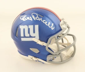 Bill Parcells Signed Giants Speed Mini Helmet (TriStar) - Picture 1 of 3